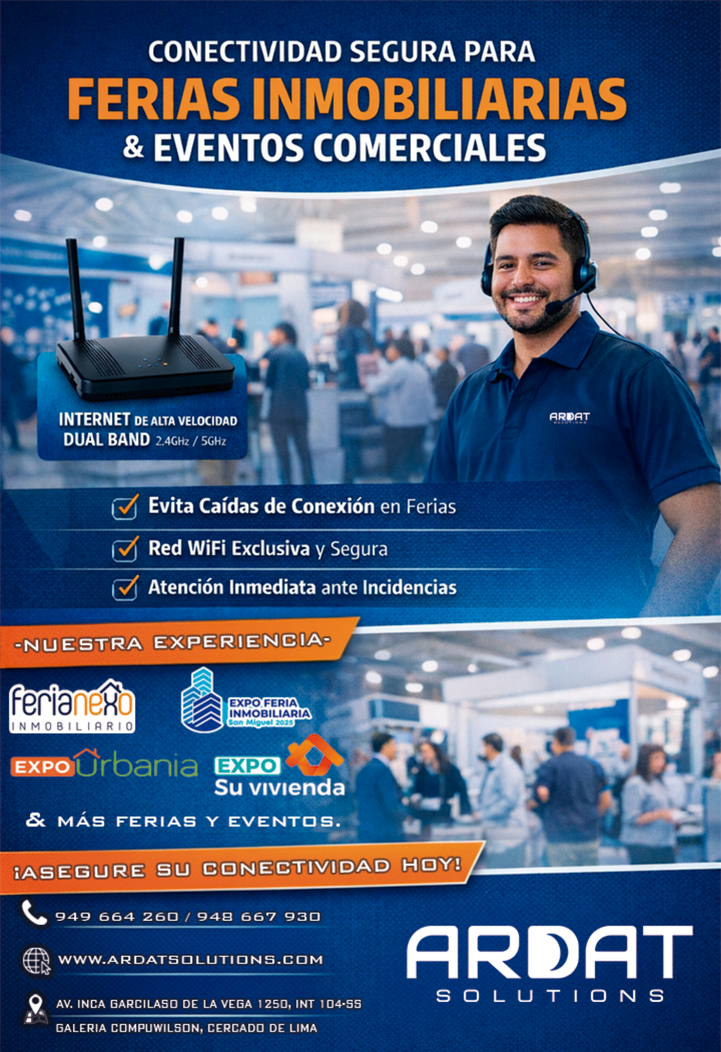 Experiencia de Ardat Solutions en ferias inmobiliarias