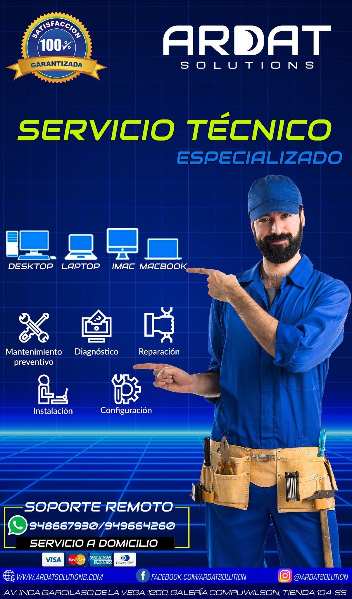 Servicio técnico especializado Ardat Solutions